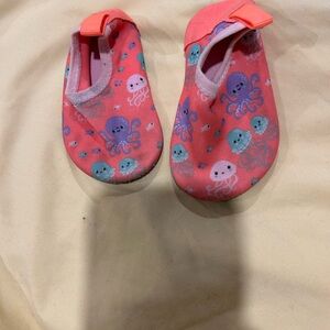 Pink Octopus Baby Shoes